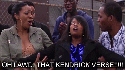 radicalrebellion:  vinylisbetter:  The Facebook/Twitter reaction to the Kendrick