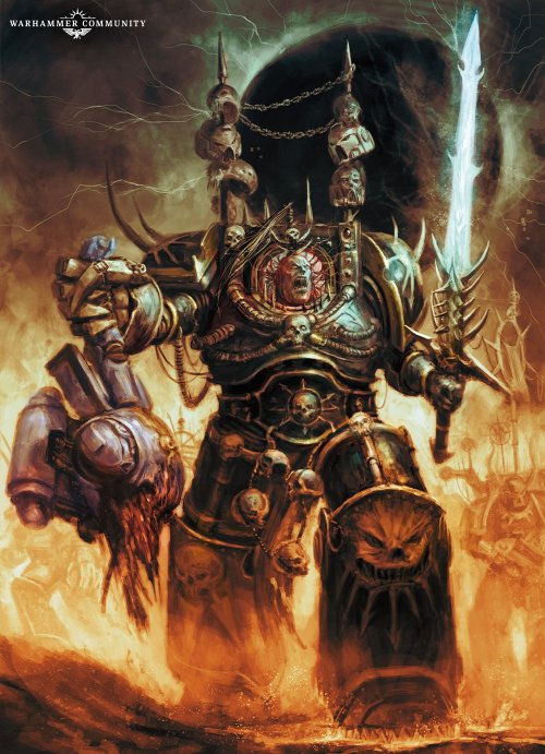I Am The Arch-fiend, The Despoiler Of Worlds, And By My Hands Shall The False Emperor Fall.