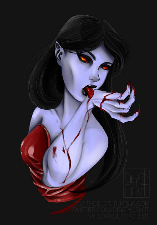 She will drink all your blood >:D