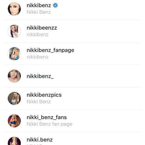 Only one is da real me mmmkay @nikkibenz porn pictures