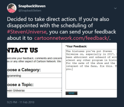 snapbacksteven: snapbacksteven:  Instead of yelling into the social media void about this crappy schedule where the ones in charge may never acknowledge it, here’s a more direct approach. If you plan on giving feedback, keep it brief, and focus on the