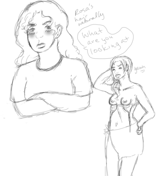 Rosa&rsquo;s hair naturally and nsfw Rosa dhcjkvhkj&ndash; unno I&rsquo;m done /flies away