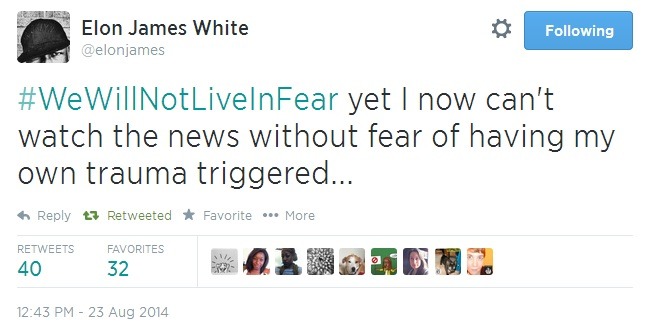 iwriteaboutfeminism:  Racists supporting Wilson cause further trauma.  