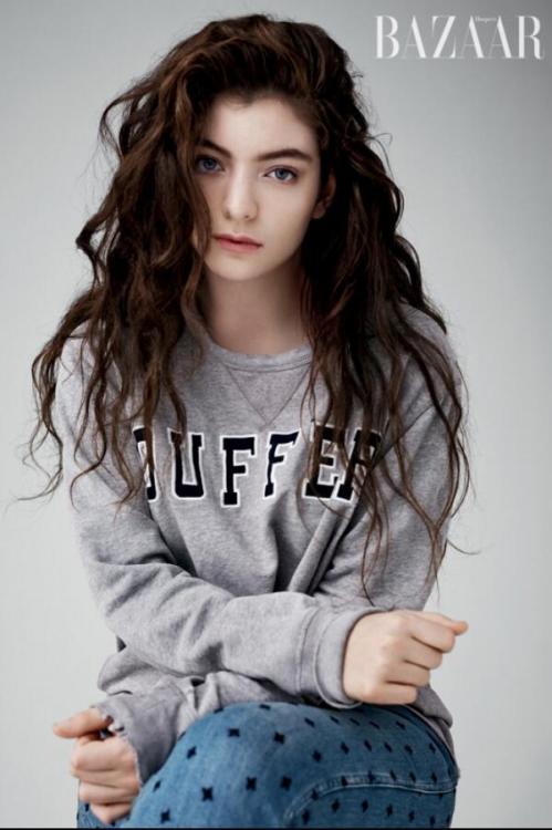 welcometolalalandbaby: Lorde for Harper’s Bazaar. 2014