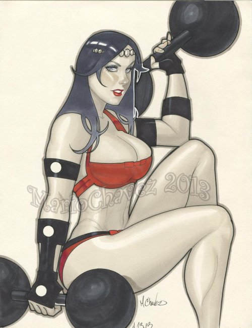 lordwanjavi:  DC Girls by *mariochavez