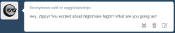 saggislapsdojo:  &ldquo;Good question. The original plan was to buy out all the candy shops in Ponyville…Well for reasons, thats become an impossibility now. SO I hit up Lock’s shop to pick up something cheap. I cant WAIT to become an adventurer like