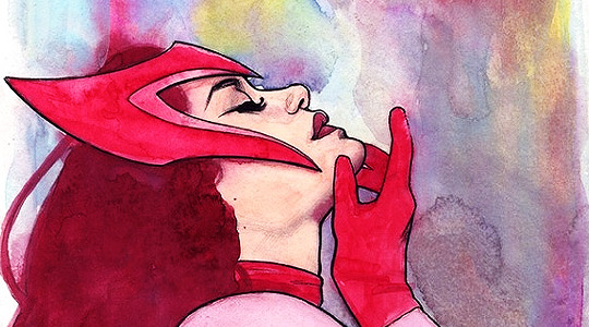 darthvadear:Wanda Maximoff by JEFF DEKAL