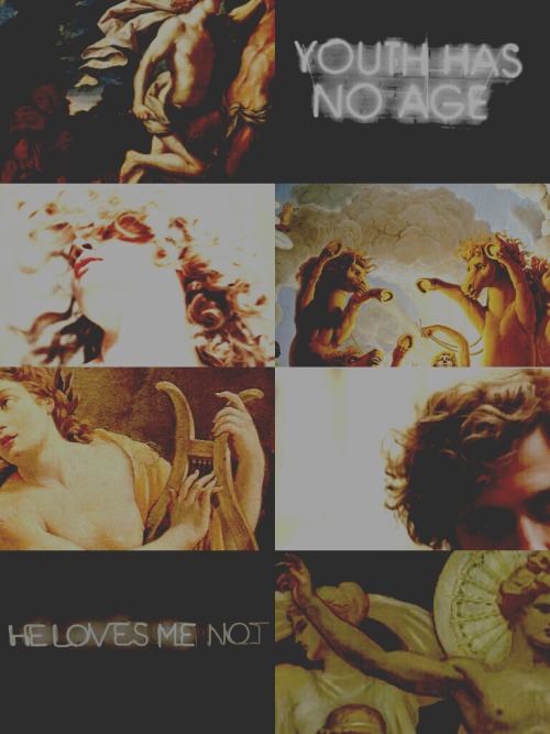 reremus:“It’s worth it, it’s divine.” Modern Apollo aesthetic