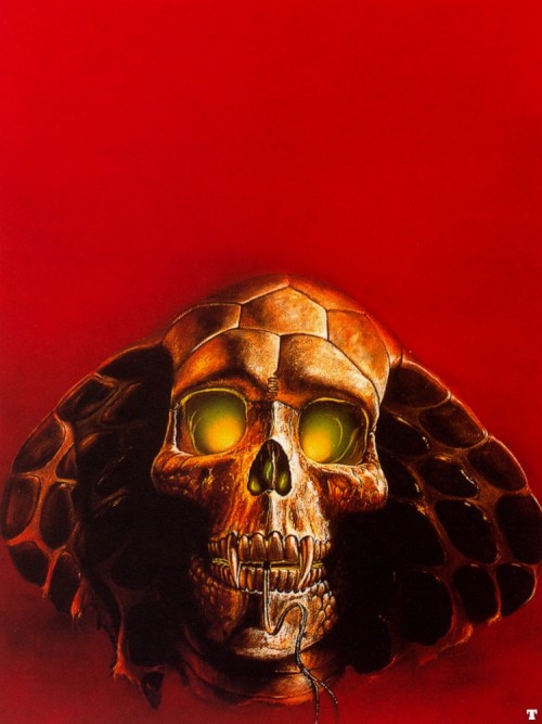 70sscifiart:Bob Eggleton’s skulls