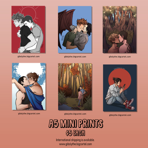 gibslythe: [Reblogs Appreciated!] My Online store has been reopened! I’ve added new product, r