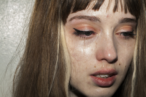 1000scientists: A Self Portrait Through Her (Nika in Tears), 2013Jordan Tiberio on Tumblr