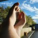 sexythings2:My feet I hope everyone likes please reblog I love people to see.i think