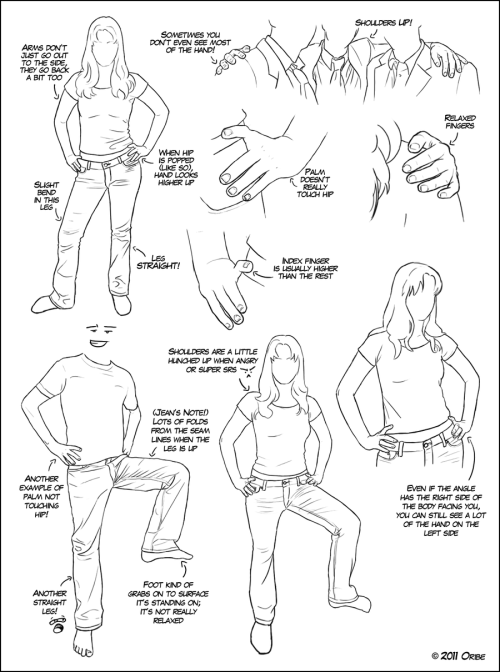 adamwarrencomics:  toramiyo:  Some great and simple tutorials from DerSketchie on DeviantArt They have more tutorials in their Gallery so check them out!   