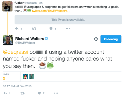 when richard “abuse apologist™” walters tries to fight you on twitter over a sarca