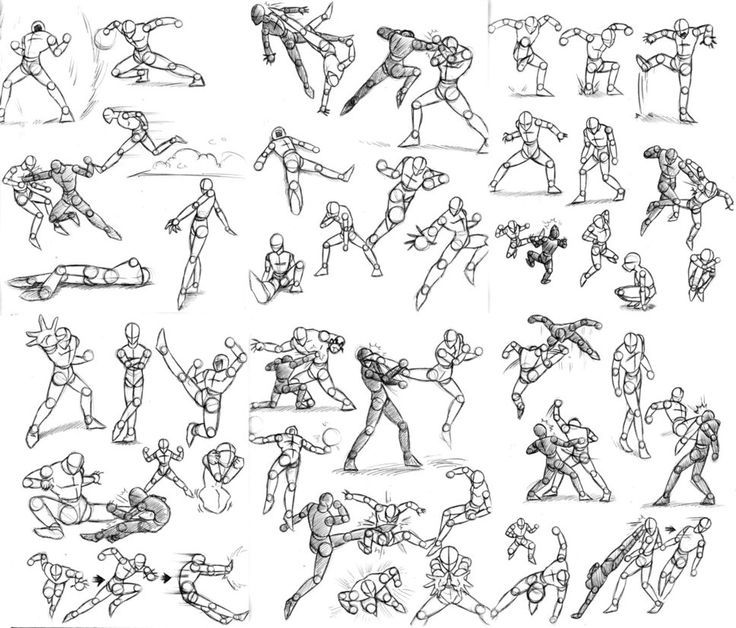 Reference Poses for Artists and Animators