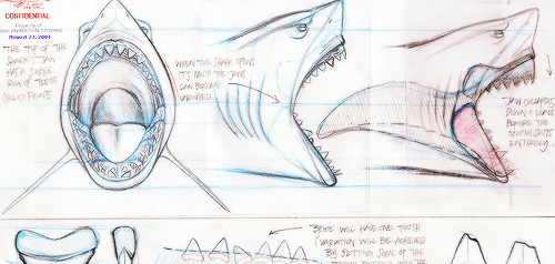 mickeyandcompany:  Concept art for Finding Nemo (adapted from Oh My Disney)