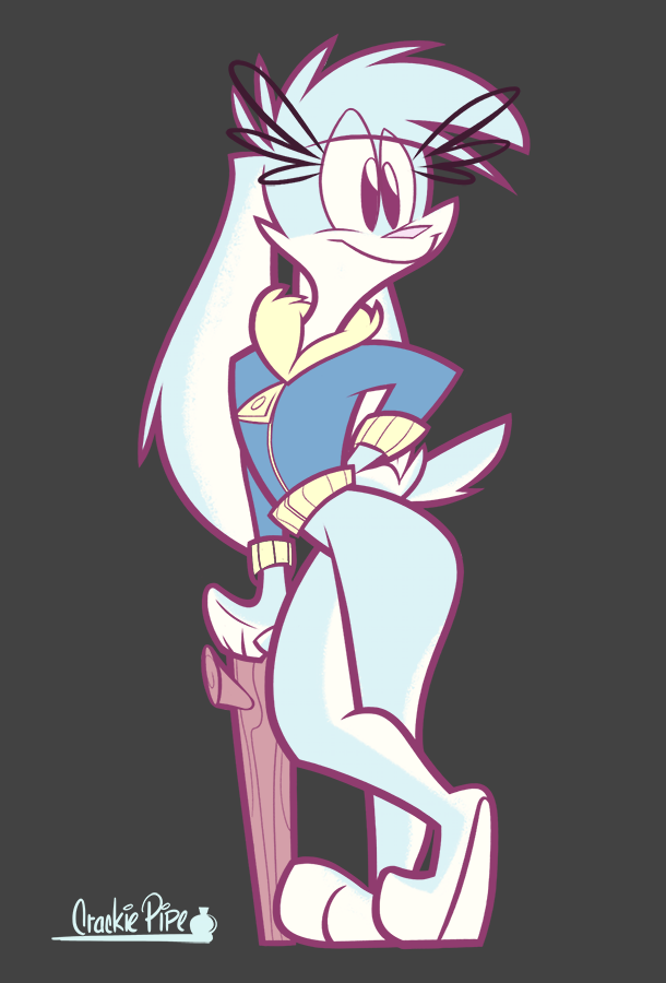 crackiepipe:Art trade with Pembrokewkorgi! I hope you like it!owo Hey that looks