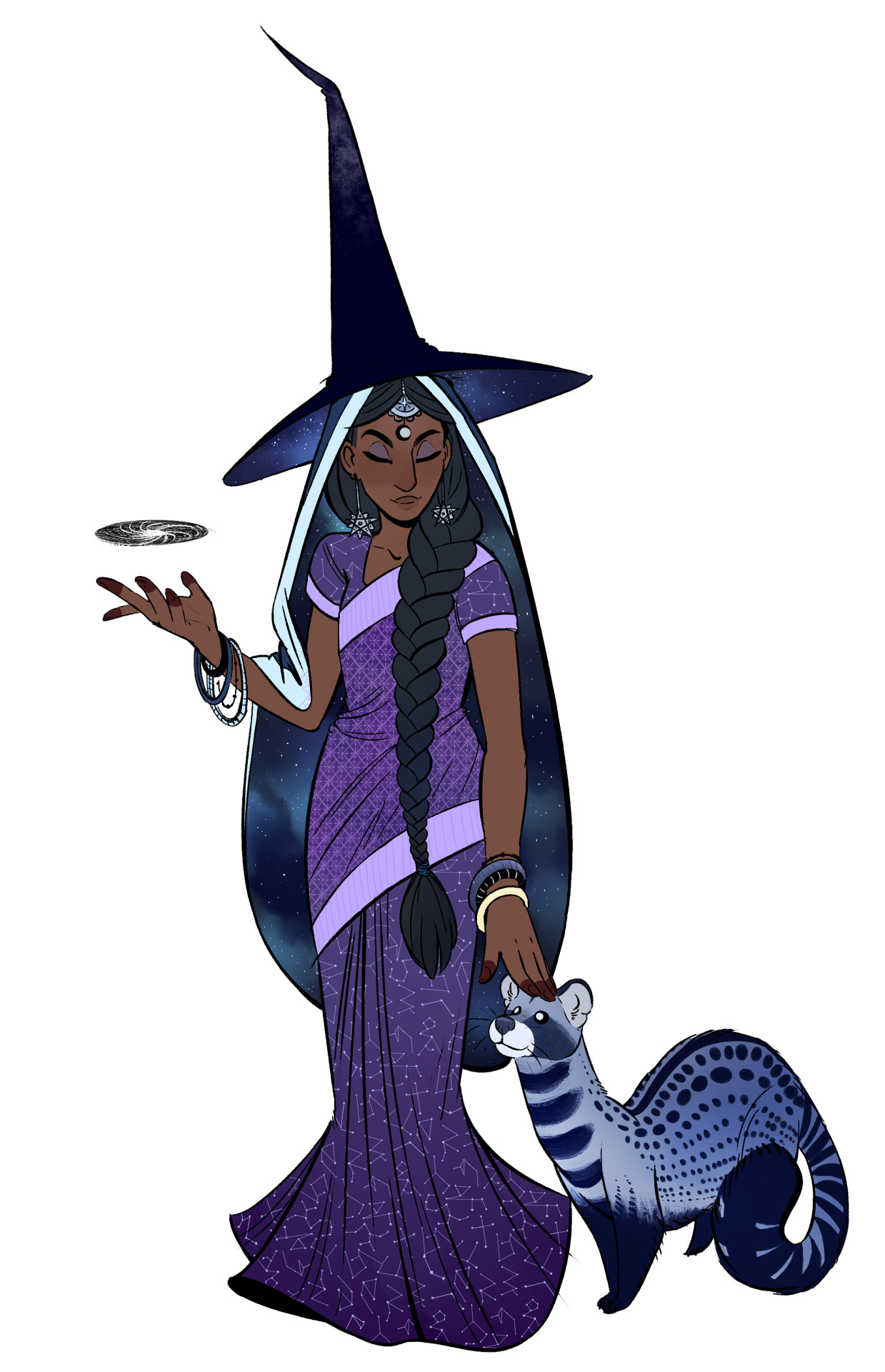 juluia:  more homework from character design class! I decided to draw witches and