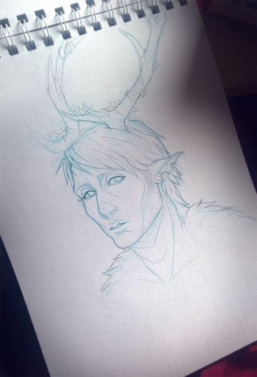 kumilch:I just love camilleflyingrotten’s Hannibal stag AU mhmmkay