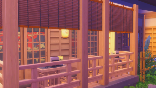 magalhaessims:JAPANESE RESTAURANT (LITE CC)On your Sims’s trip to Mt. Komorebi, don’t forget to stop