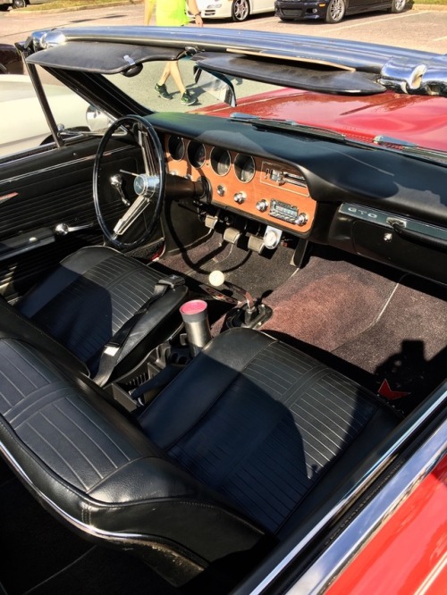 “Hump day it is…” And we have a 1966 convertible Pontiac GTO! This year only came