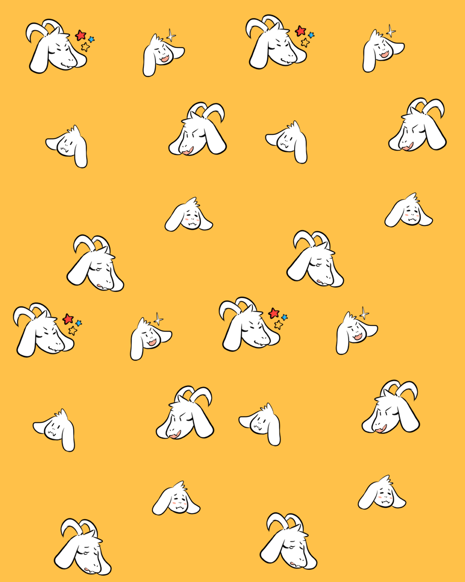 art-hanaye:  Asriel wallpaperI probably will make chara, frisk and flowey next time(*free