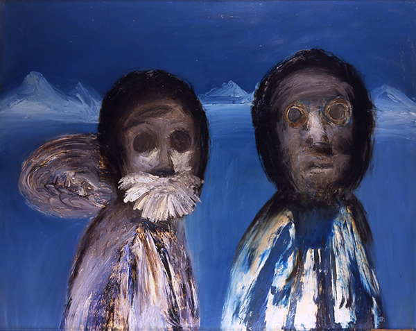 Sidney Nolan.Â 7 Explorers (Antartica).Â 1964.