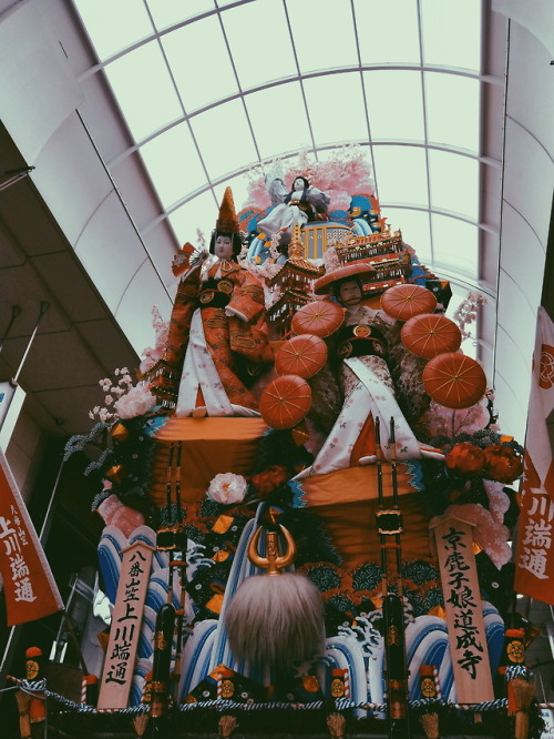14/07/18 | yamakasa floats for the festival