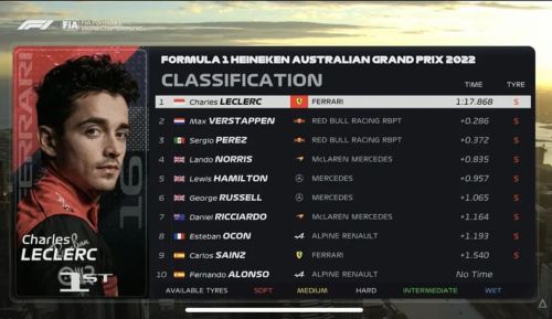 📊 La top 10 in griglia per l’#AusGP, in diretta domani alle 7:00 su Sky Sport F1, Sky Sport Uno e Sky Sport 4K
I risultati ➡ https://t.co/GnLO9kGcxH
#SkyMotori #F1 #Formula1 #AustralianGP 🇦🇺...