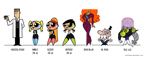 katie8bit:  thelittleredbutterfly:  stevraybro:  dust-in-my-eyes:     I’ve loved @crackmccraigen ‘s Powerpuff Girls since I was a little kid, although I haven’t really drawn much fanart for them.  But recently I realized that I hardly ever saw