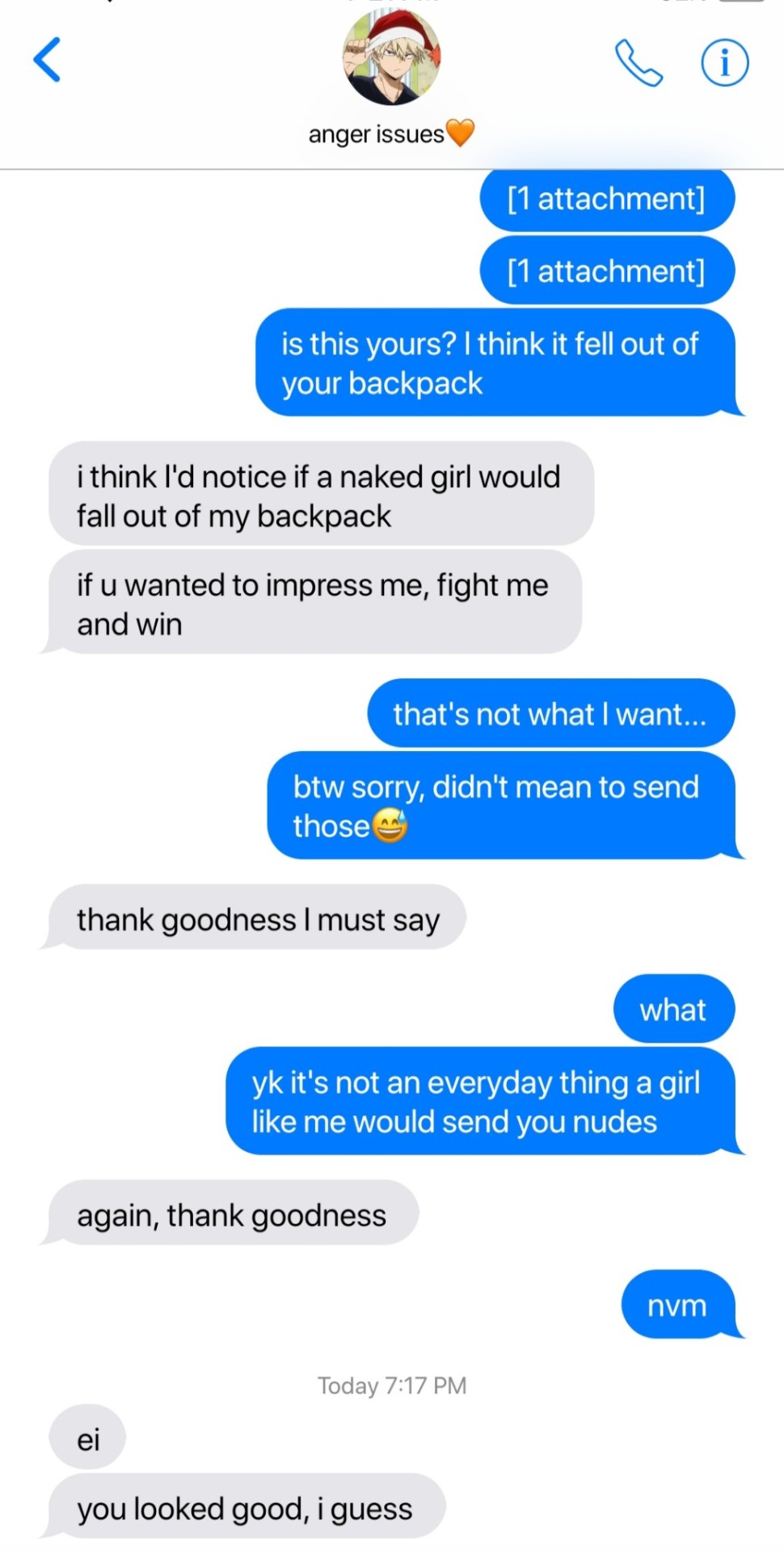 .Sending Nudes To MHA Boys.