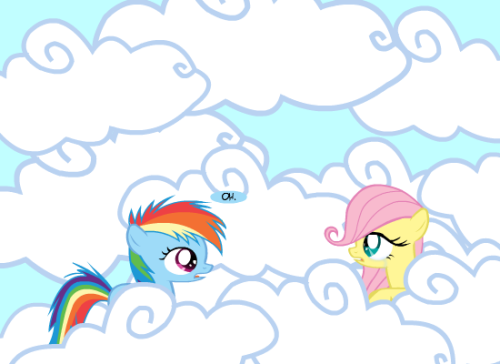 ask-that-rainbow-filly:  The convenience is real.  EeeetinyFlutters <3