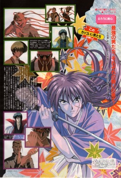 animarchive:    Animage (09/1997) -   Rurouni