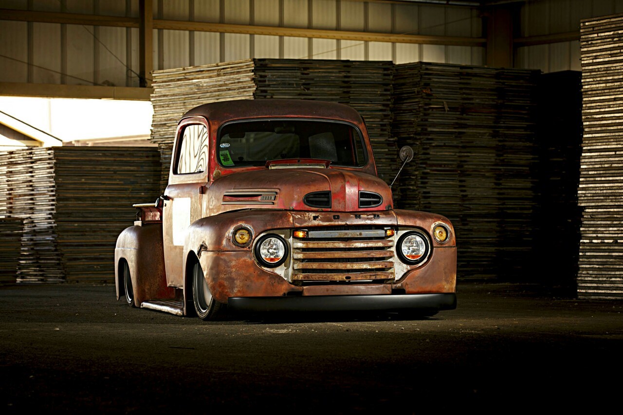 rebelmotorhead:  Ross Nichols 1949 Ford F1 