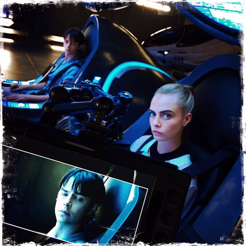 Cara Delevingne goes sci-fi in new Valerian and the City of a Thousand Planets set photo“Luc Besson is really teasin’ right now!!!
”