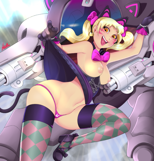scorchingnova:Black Cat D.va (August winner)