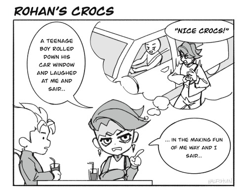 A Short Comic About Rohans Crocs Based On These Tweets