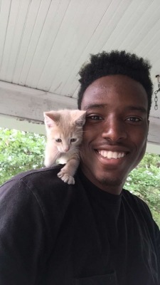 badjewess: karl-shakur:  karl-shakur:  Just wanted to let you guys know that I’m in a really good place. I’ve never been happier and content. Plus my friend just got a new kitty.  My life is complete  I am absolutely dumbfounded. I’ve been on Tumblr