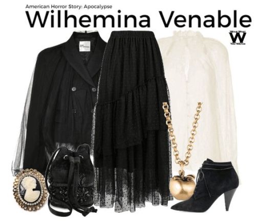 Inspired by Sarah Paulson as Wilhemina Venable in American Horror Story Apocalypse - Shopping info!