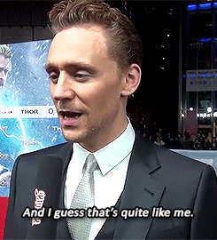 cheers-mrhiddleston:  [x] 