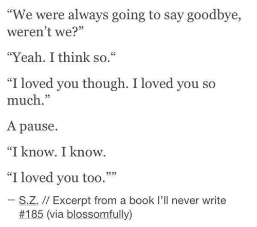 i loved you