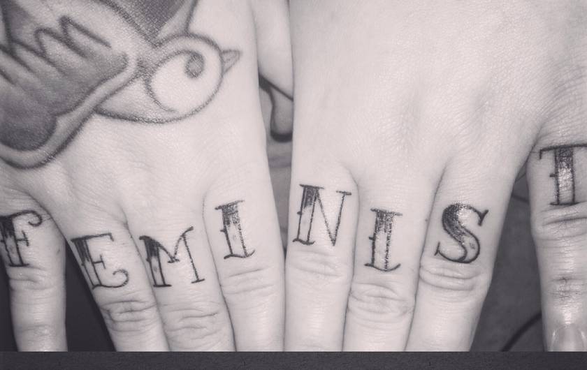 micdotcom:  Feminist tattoos FTW. There are 7 more of these and they’re just as