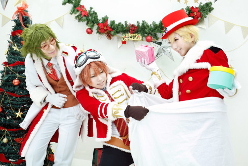 🎄Christmas Party🎄
[ i7 ] 一織：ジゼル、大和：山田涼子、三月：緋鵺、環：Luna、壮五：三ツ矢、ナギ：えいと、陸：ちぇる
[ TRIGGER ] 楽：景、天：明治誉、龍之介：Sen
紡：ヒナゲシ、撮影：しゃもP & にいめちゃま