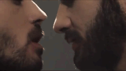 sissydudeomen2:  (via i could watch this beardy kissing gif all day…)