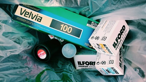 Supplies//San Francisco//2015//AndroidI have to say that Ilford and Velvia are my two favorite brand