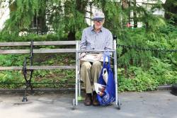 humansofnewyork:    “I had a ton of fun during the Korean War. There were 10-15 gay soldiers on the base. As long as we weren’t seen doing anything, they could’t discharge us. So we all rented a hotel room once a month, plastered the wall with Playbills