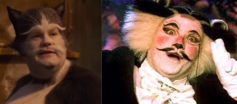 I'm Doing This For Fun. Cats 2019 Comperisn To Cats 1998 And The Stage Show.