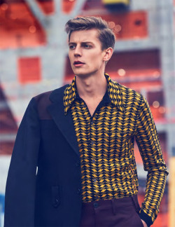 justdropithere:Janis Ancens by Dean Isidro - GQ Style Russia, FW17