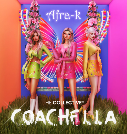 thecollectivesims: The Collective X Afra-K for Coachella Still don’t know what to wear for Coachella