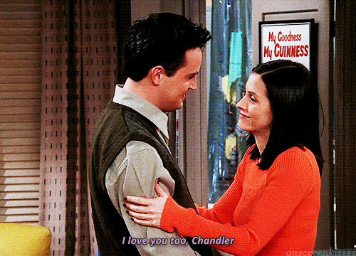 onscreenkisses: FRIENDS, 5x14 - “The One Where Everybody Finds Out”